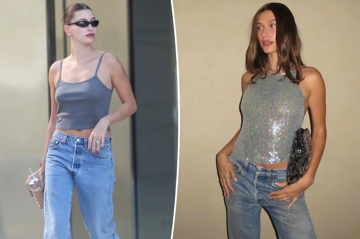 Hailey Bieber's Levi's Ribcage jeans are majorly marked down at Amazon