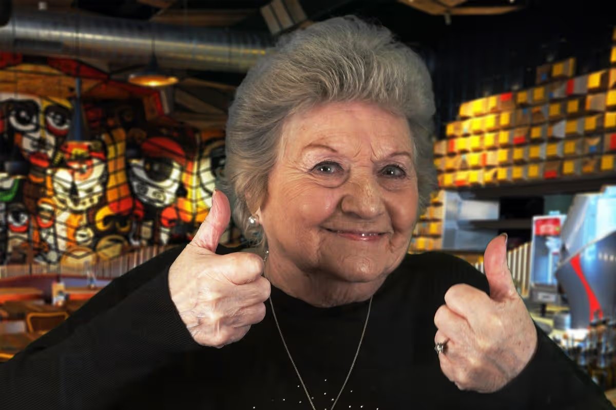 TikTok star Grime Gran 0 Nandos GrimeGran
