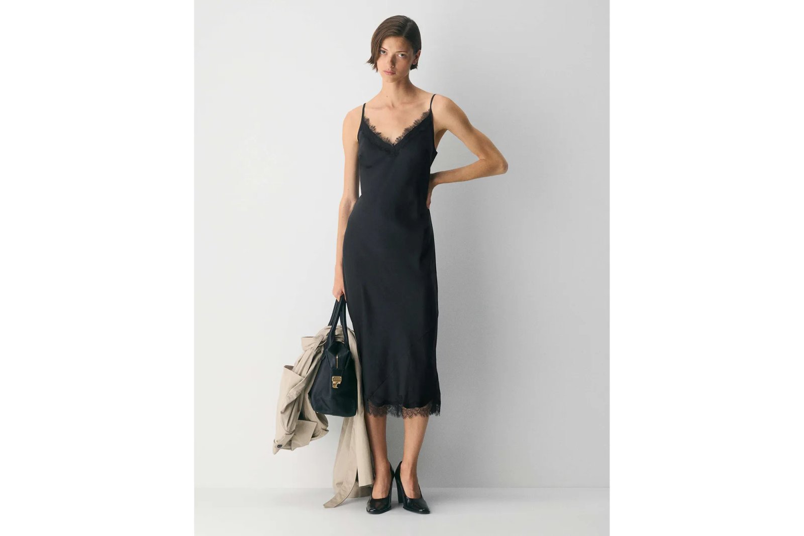 aritzia wilfred lamplight dress